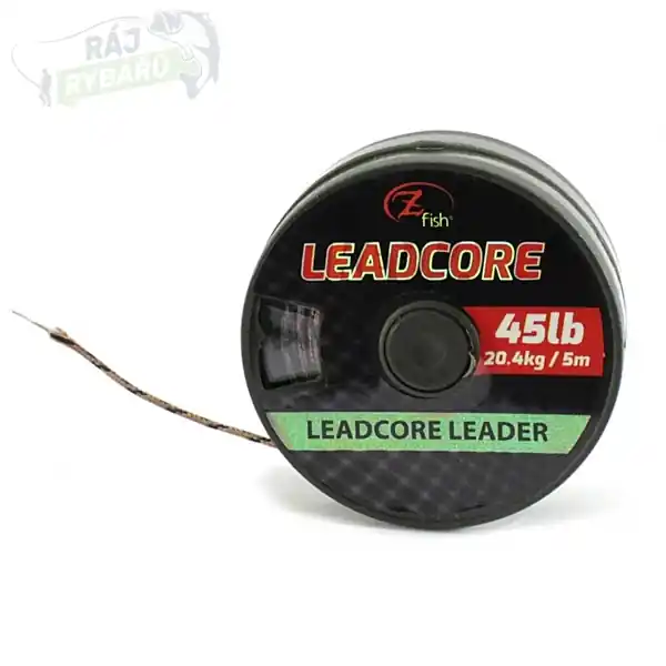 ZFISH - Olověná šňůra Leadcore Leader 45lb 5m Výprodej