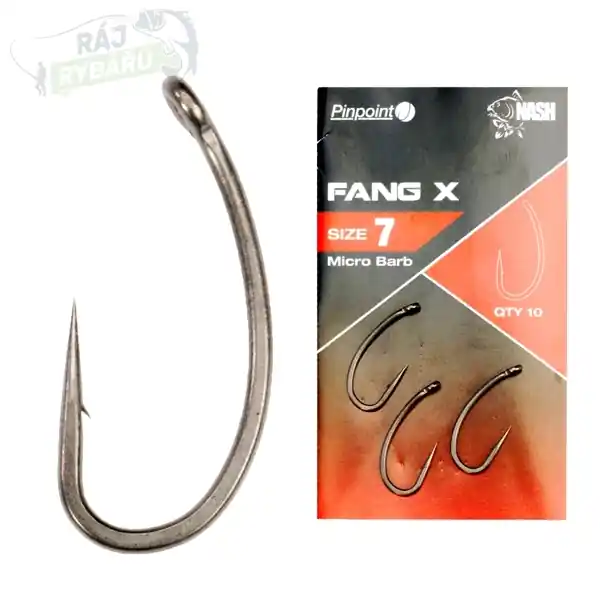 NASH - Háčky Fang X 10ks Ihned K Objednání