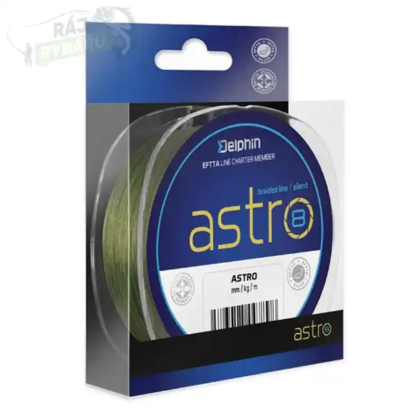 DELPHIN - Splétaná šňůra Astro 8 130m Vrácení Zdarma