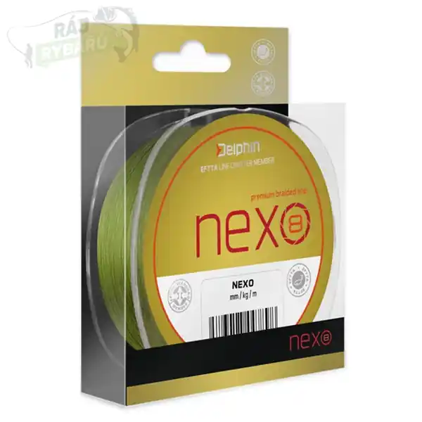 DELPHIN - Šňůra NEXO 8 green 130m Top Prodej