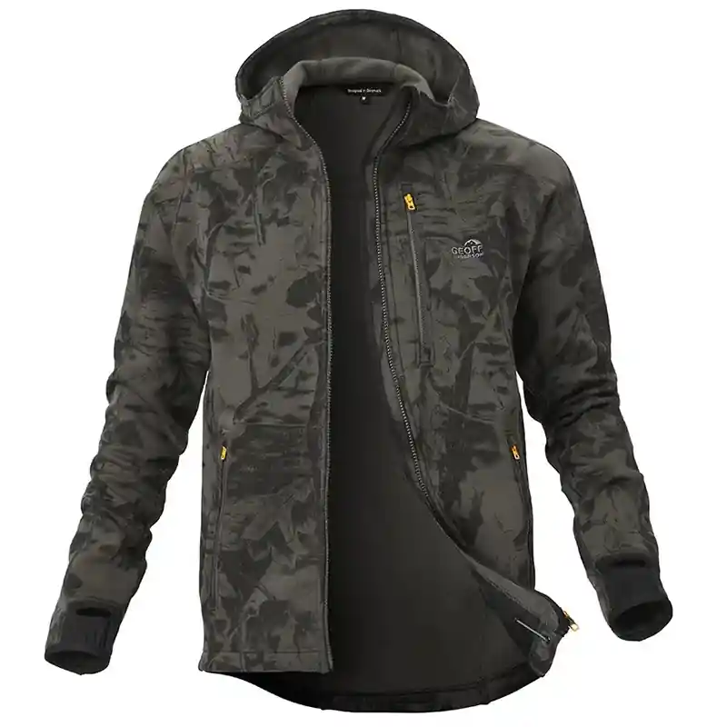 GEOFF ANDERSON - Bunda Hoody3 BlackLeaf Nejlepší Cena