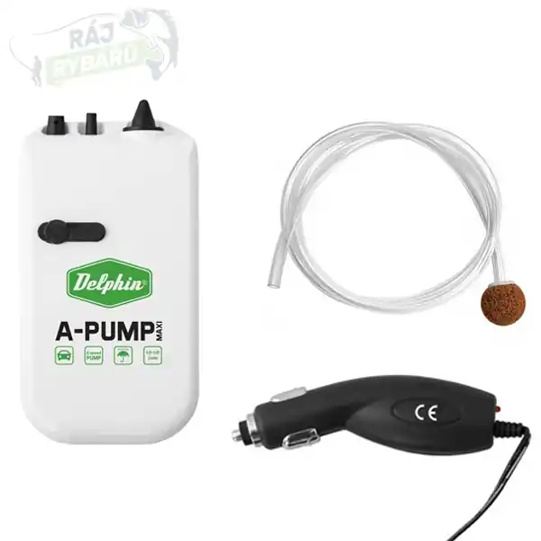 DELPHIN - Vzduchování pro ryby A-PUMP Maxi Sezónní Sleva