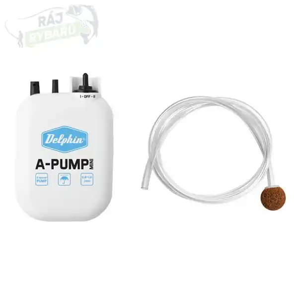 DELPHIN - Vzduchování pro rybičky A-PUMP Mini Akční Nabídka