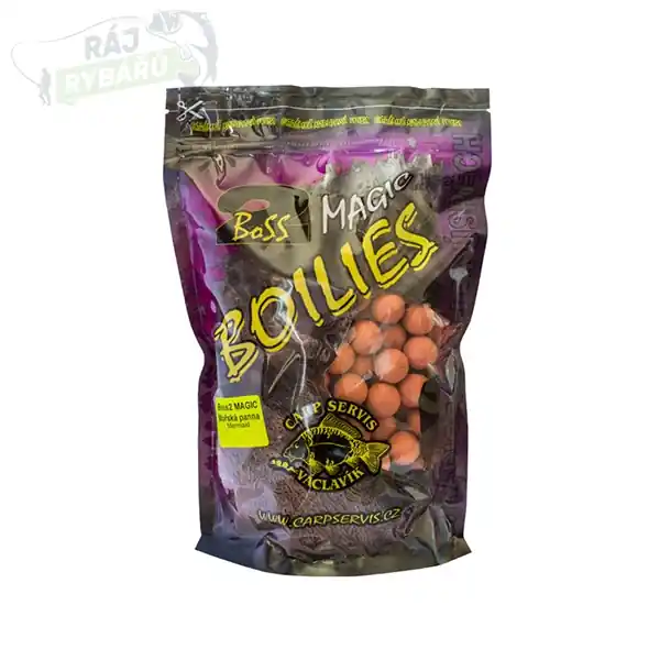 Nová Kolekce CARP SERVIS VÁCLAVÍK - Boilies Boss2 MAGIC 200g 20mm