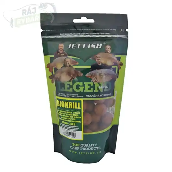 JET FISH - Boilie Legend Range 250g 20mm Finální Výprodej