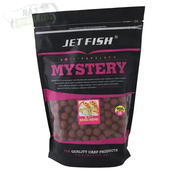 JET FISH - Boilie Mystery 900g 16mm Nejlepší Volba