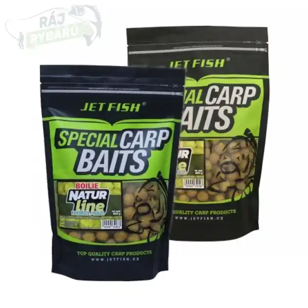 JET FISH - Boilie Natur Line Kukuřice 800g Expresní Doručení