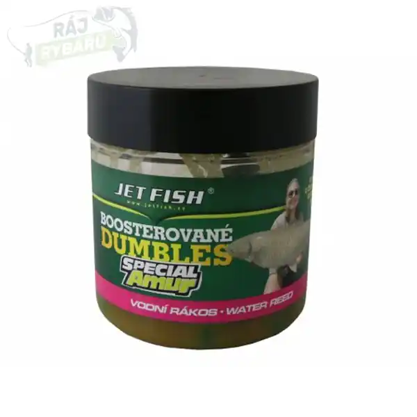 Zlevněný JET FISH - Boosterované Dumbles Special Amur 120g 14mm