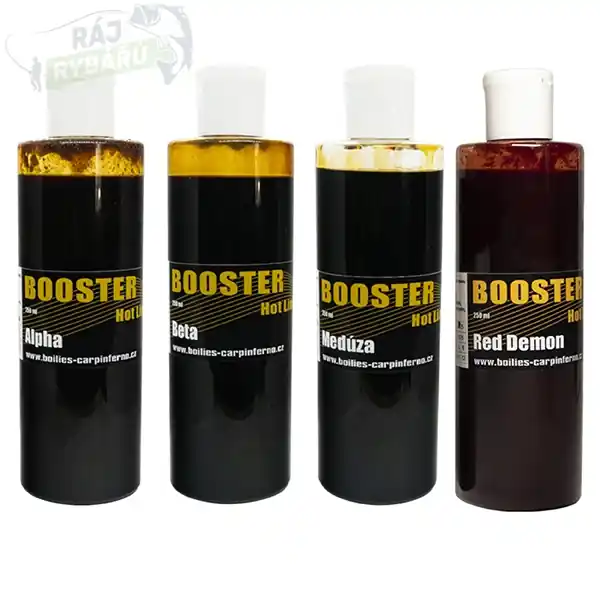 Dokud Zásoby Vydrží CARP INFERNO - Boostery HOT Line 250ml