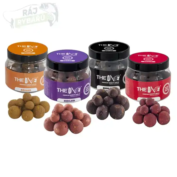 THE ONE - Vařené Hook Boilies Boiled 150g Mix velikostí Cenově Výhodný