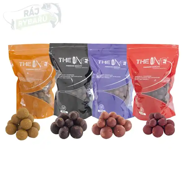 THE ONE - Rozpustné Boilies Soluble 18mm 1kg Omezená Nabídka
