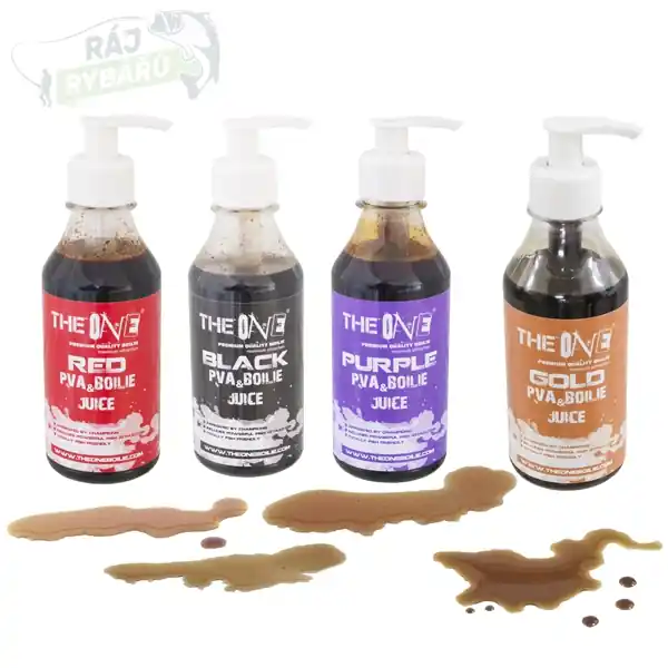 THE ONE - PVA & Boilie Juice 250ml - VÝPRODEJ Cenově Výhodný