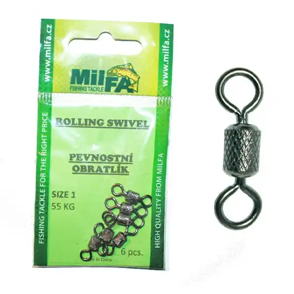 MILFA - Obratlík pevnostní Rolling Swivel Levný