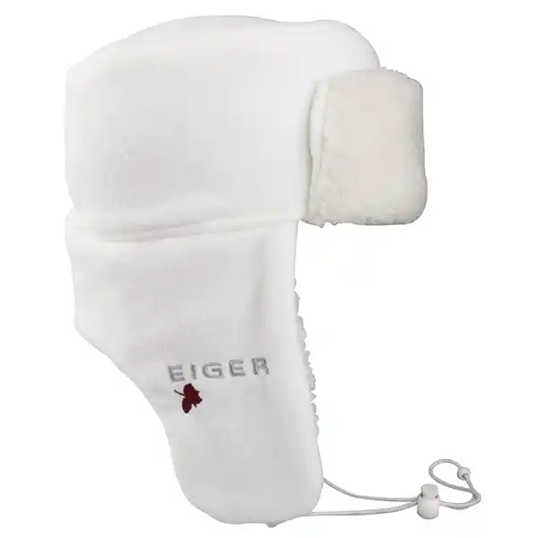 Kup Teď EIGER - Ušanka Fleece Korean Hat Snov White