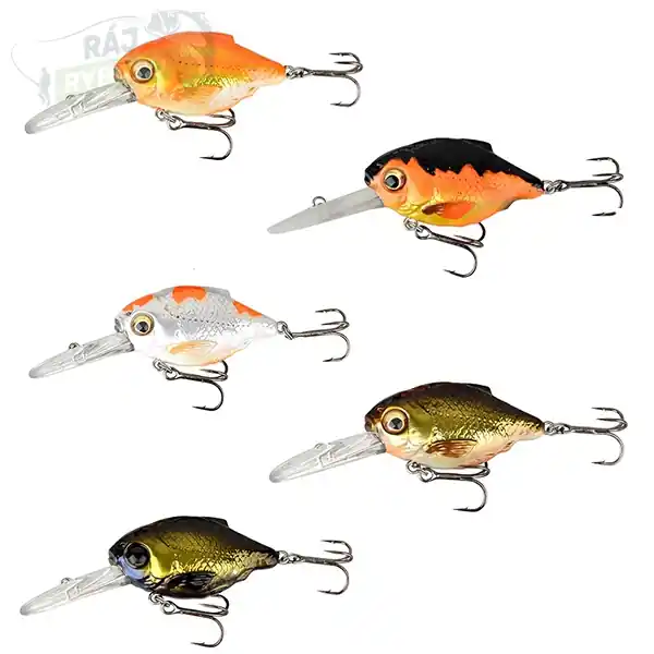 SAVAGE GEAR - Wobler 3D Crucian Crank SF SR 4,6cm 7g Novinka