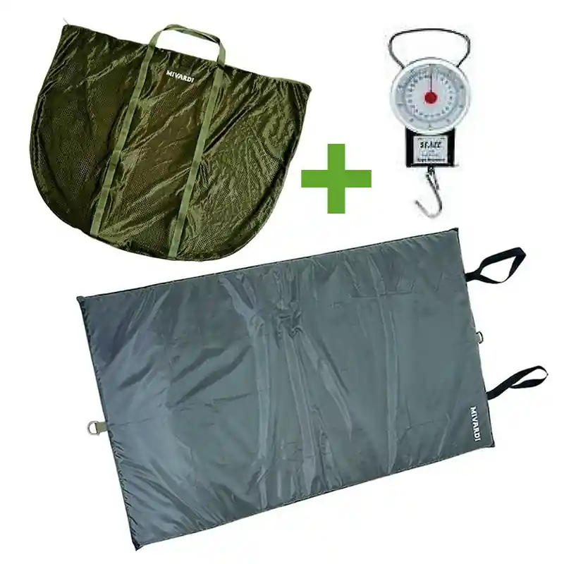 Super Cena MIVARDI - Podložka pod kapry + váha + vážicí síťka - výhodný set