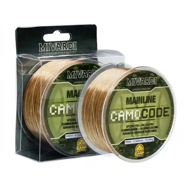 MIVARDI - Vlasec CamoCODE Mainline 600m Akční Nabídka