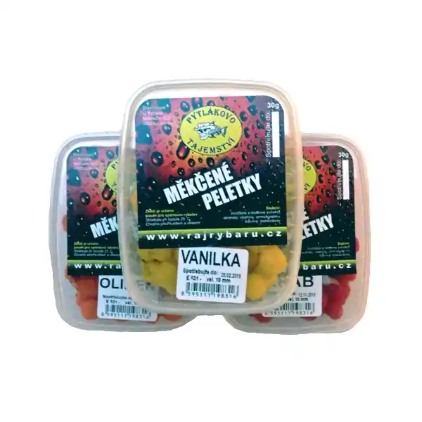 PYTLÁKOVO TAJEMSTVÍ - Měkčené peletky 10mm 30g Nová Kolekce