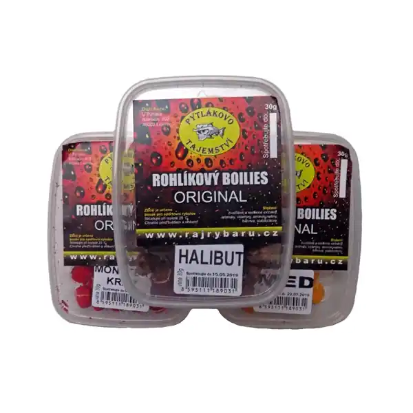 Pouze Dnes PYTLÁKOVO TAJEMSTVÍ - Rohlíkový boilies ORIGINAL 10mm 30g