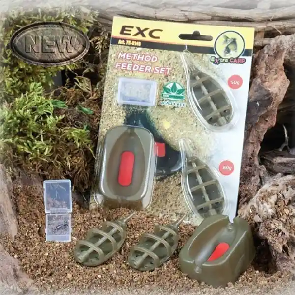 Horká Nabídka EXTRA CARP - Krmítko Method Feeder Set 50, 60g + formička