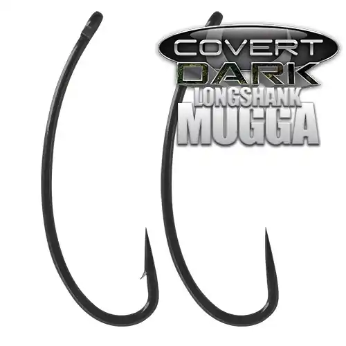 GARDNER - Háčky Covert Dark Longshank Mugga Barbed Dokud Zásoby Vydrží