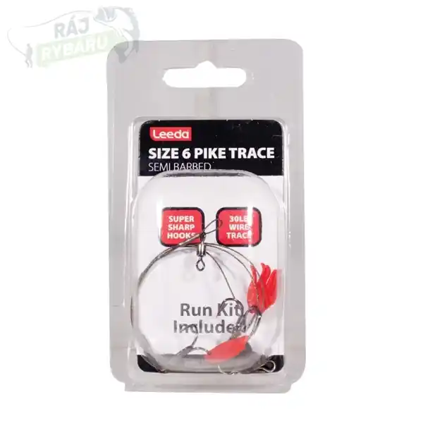 LEEDA - Dravcový systémek Pike Trace Semi-Barbed Sleva