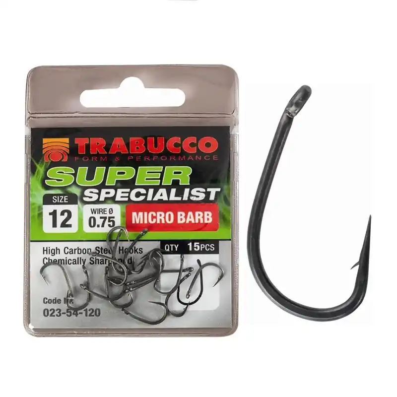 TRABUCCO - Háčky Super Specialist 15ks Rychlé Dodání