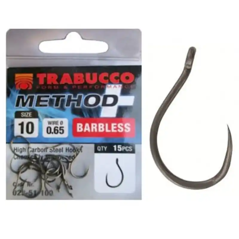 Tovární Cena TRABUCCO - Háčky Method Plus 15ks