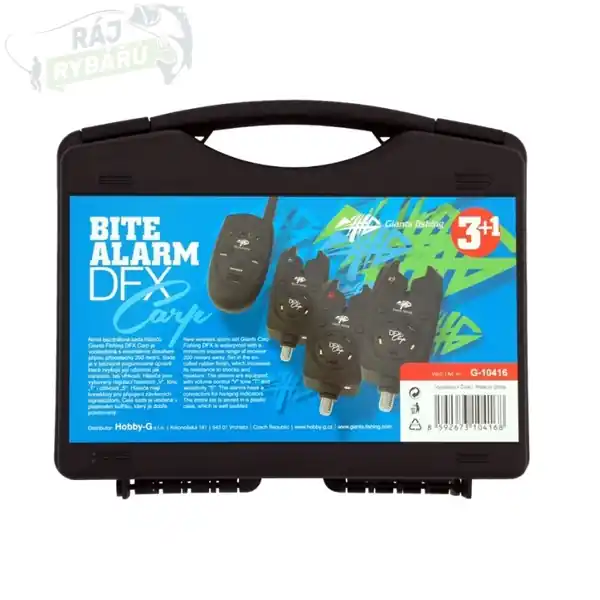 GIANTS FISHING - Sada hlásičů DFX Carp 3+1 Originální