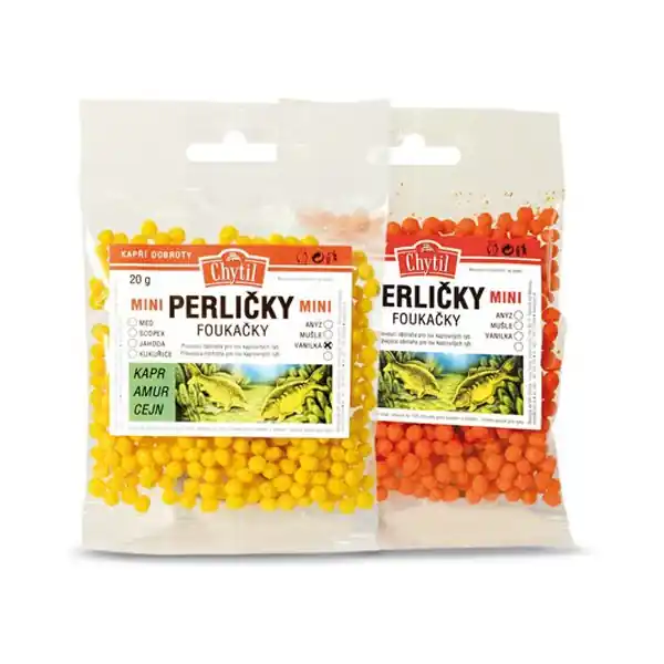 Cenově Výhodný CHYTIL - Perličky Foukačky Mini 4mm 20g