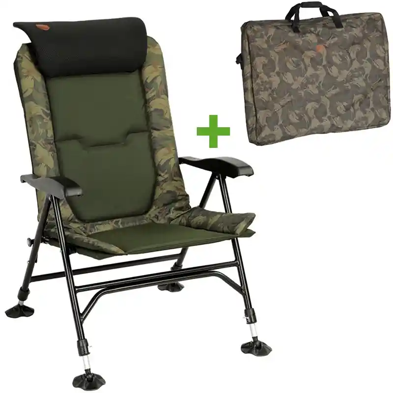 Víkendová Akce GIANTS FISHING - Sedačka Chair Gaube XT + Transportní taška!