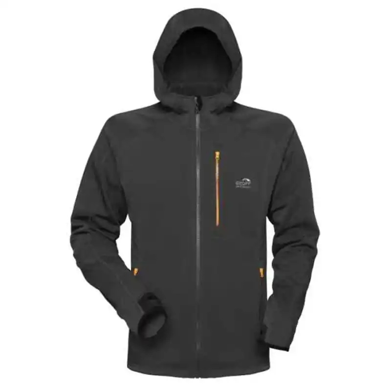 GEOFF ANDERSON - Bunda z mikro fleece HOODY 3 černá Pouze Dnes