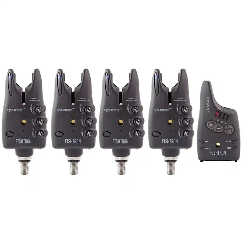 FLAJZAR - Sada signalizátorů Fishtron Q9 RGB TX 4+1 Nejlepší Cena