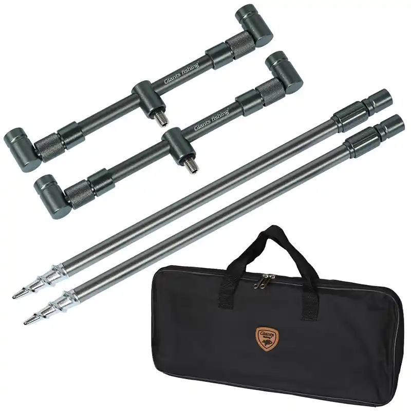 Aktuální GIANTS FISHING - Sada hrazd Gaube Buzzer Bar Set 2 Rods Silver