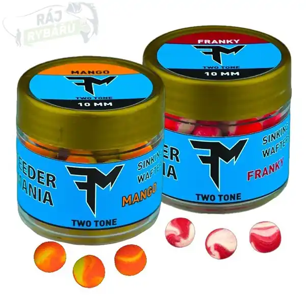 Cenová Bomba FEEDERMANIA - Two Tone Sinking Wafters 22g 10mm