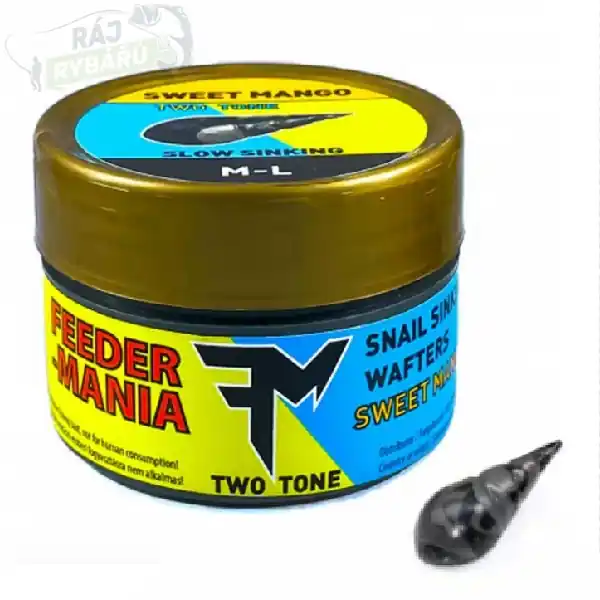FEEDERMANIA - Imitace šneka Two Tone Snail Sinking Wafters M-L Novinka