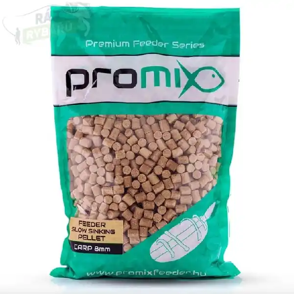 PROMIX - Pelety Feeder Slow Sinking Carp 8mm 800g Nízká Cena