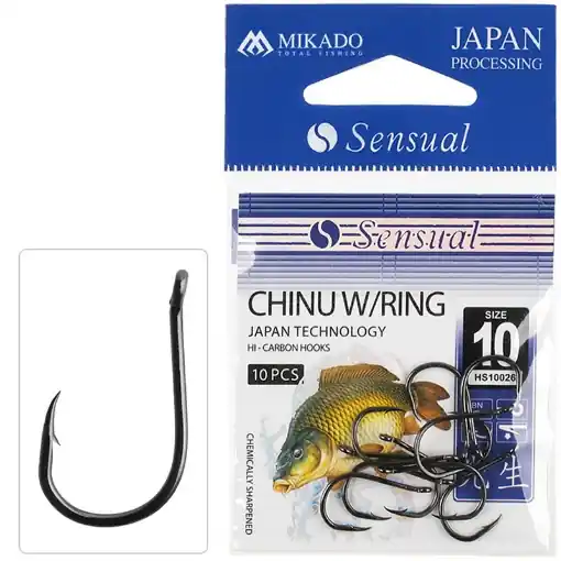 Ihned K Objednání Mikado Hameçon Sensual Chinu W/Ring 4 BN (10pcs)