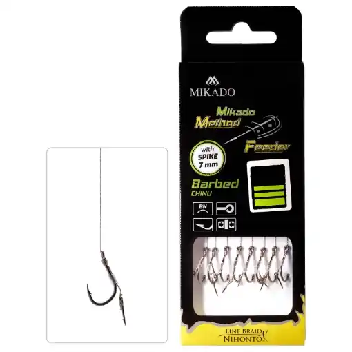 Sleva Mikado MF Spike Braided Rig size 12 0.12mm (8pcs)