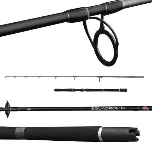 Sleva PENN Squadron IV Jigging Spin 2.04m 60lb 200-400g