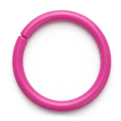 Bissanzeiger Ring 7cm Rosa Kup Teď