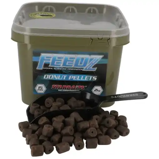 Starbaits Feedz Donuts Pellets mit Loch 20mm 2kg Levný