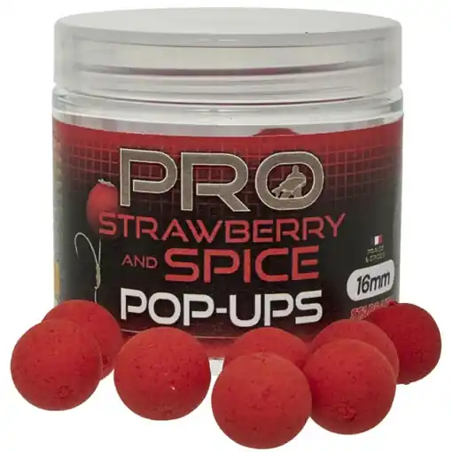 Oblíbený Starbaits Pro Pop-up Strawberry Spice 16mm 50g