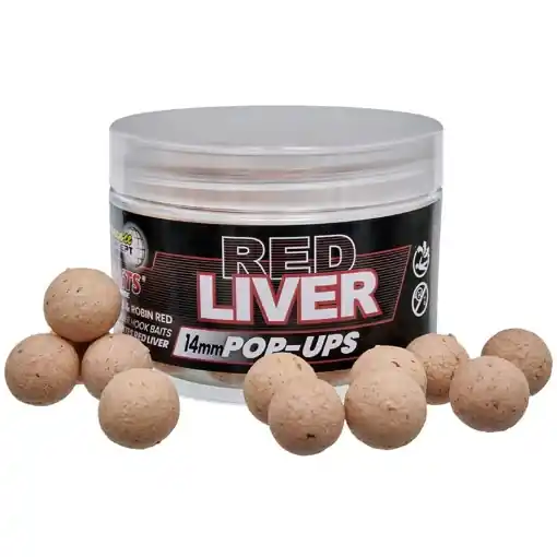 Starbaits Concept Pop-up Red Liver 14mm 50g Tovární Cena
