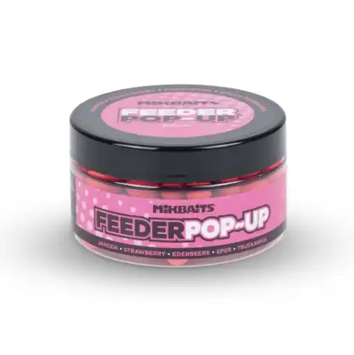 Mikbaits Feeder Pop-Up Boilie Jahoda 8+12mm 100ml Expresní Doručení