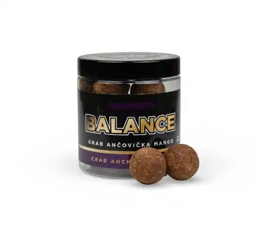 Mikbaits Fanatica Bouillettes Équilibrées Crabe Anchois Mangue 24mm Rychlé Dodání