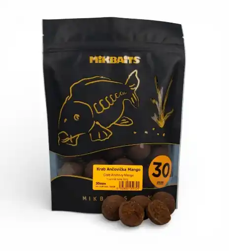 Pouze Dnes Mikbaits Fanatica Bouillettes Crabe Anchois Mangue 30mm 300g