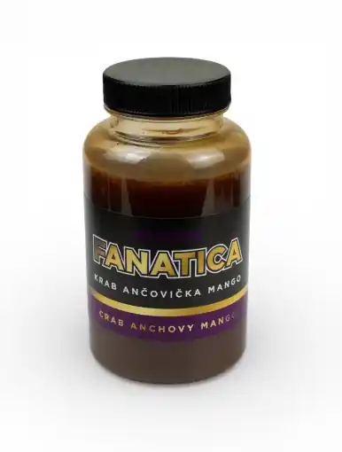 Poslední Šance Mikbaits Fanatica Booster Krab Ančovička Mango 250ml