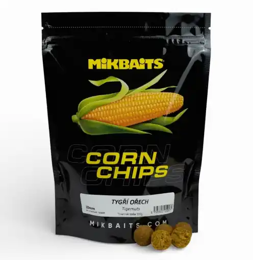 Mikbaits Corn Chips Boilies Tiger Nut 24mm 300g Výprodej