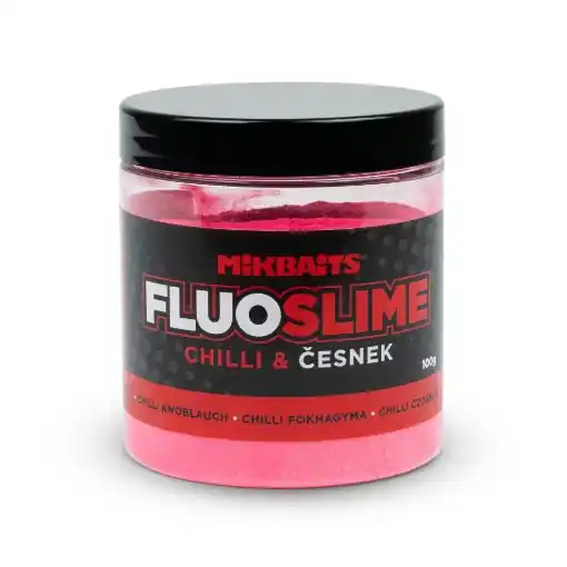 Výprodej Mikbaits Fluo Slime Chilli Česnek 100g